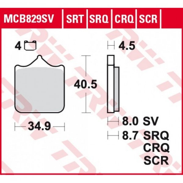   ( Sinter Street SV) MCB829SV