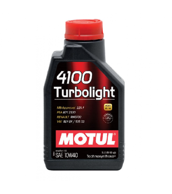 MOTUL 4100 Turbolight 10W-40 208L