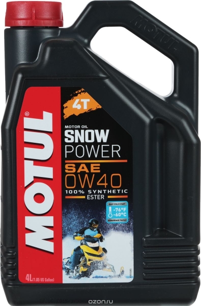 MOTUL Snowpower 4T 0W-40 60L